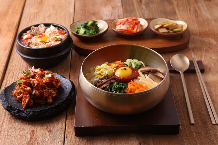 한옥마을 정식